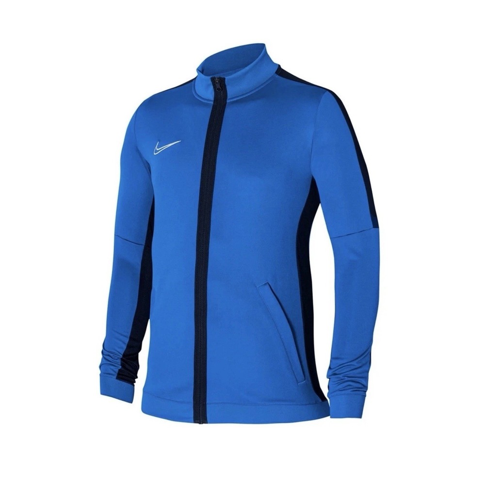 NEW Nike Dri-FIT Academy 23 Woven Full Zip Track Jacket Men's Small Blue DR1681